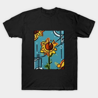 Sunflower Dreams Field T-Shirt